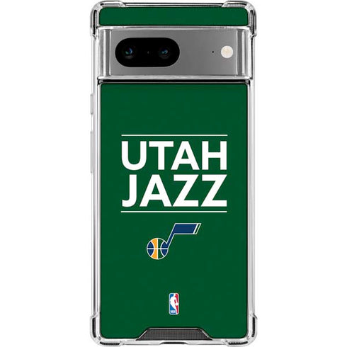 NBA Utah Jazz Standard - Yellow Google Pixel 8 Clear Case
